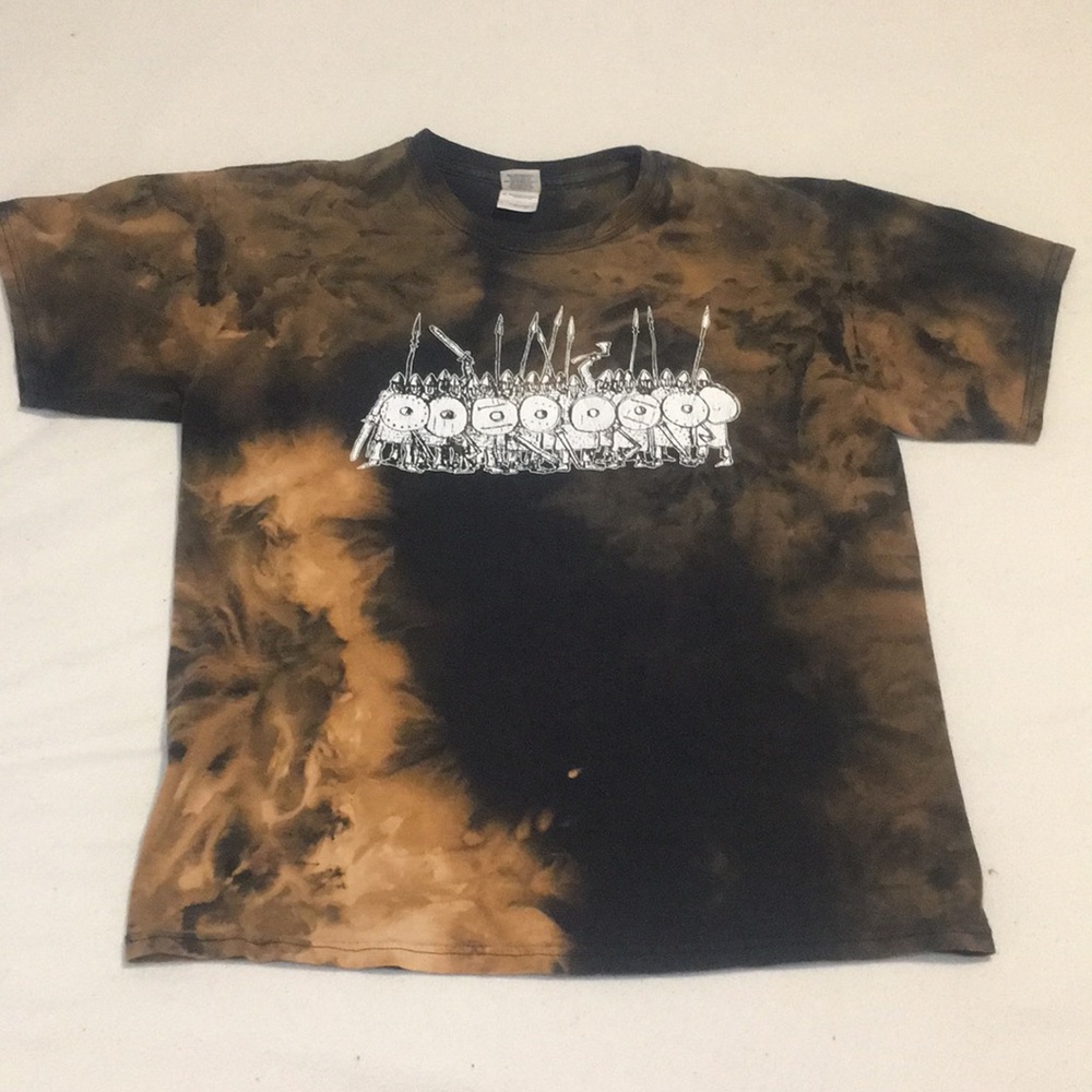 Viking World Tour T-Shirt Bleach Tie Dye
